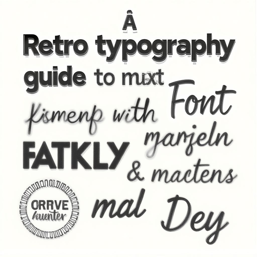 Ghid de tipografie retro