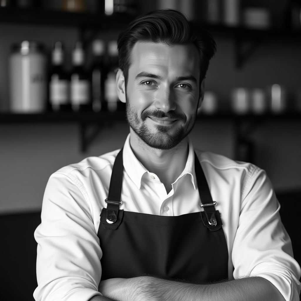 Portret Andrei Vasilescu - Director Vintage Cafe